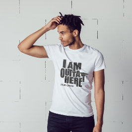 Jag är här ute! Studenten T Shirt