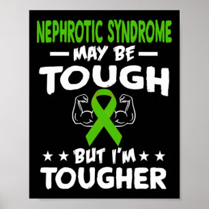 Jag är hårdare än nefrotiskt syndrom T Shirt Poster