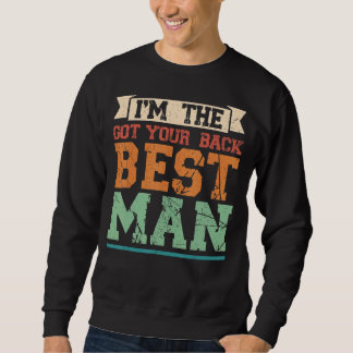Jag är Harna din bästa man. Lång Ärmad Tröja