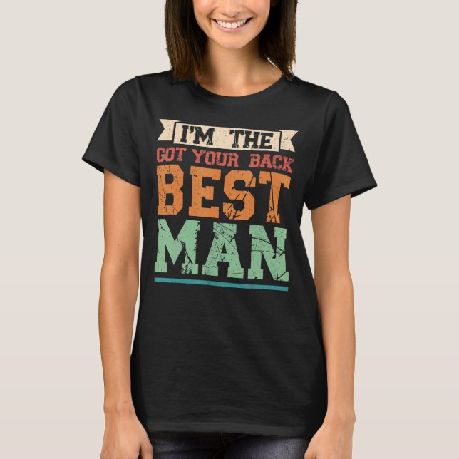 Jag är Harna din bästa man. T Shirt (Framsida)