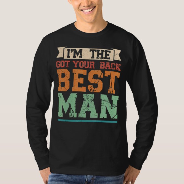 Jag är Harna din bästa man. T Shirt (Framsida)