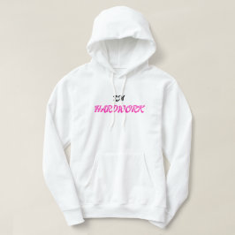 Jag är hårt arbetande Söt Matchande Par Män Hoodie