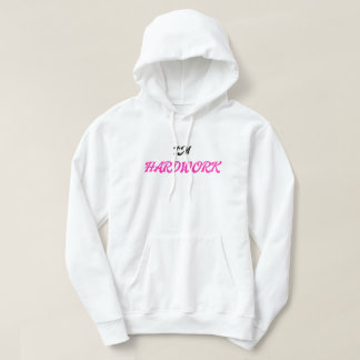Jag är hårt arbetande Söt Matchande Par Män Hoodie