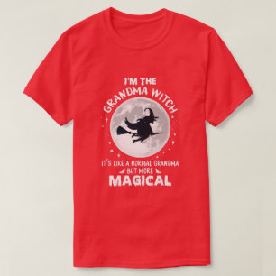 Jag är häxfarmor Rolig Halloween Farmor T Shirt