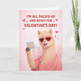 😂 Jag är helt Paca'd upp och redo för Alla Hjärta Helgkort