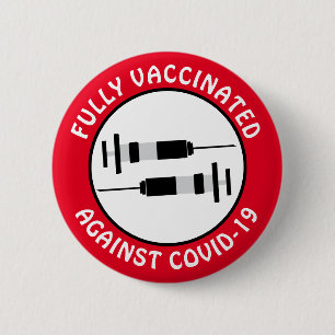 Jag är helt vaccinerad mot Covid-19-knapp Knapp
