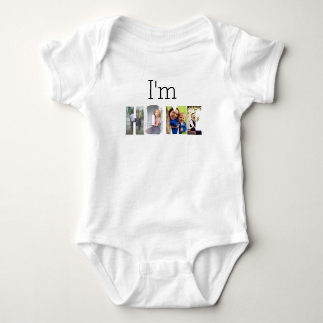 Jag är HEMS fotokollage T Shirt (Framsida)