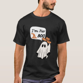 Jag är hennes bo, ett spöke, Funny Halloween T Shirt