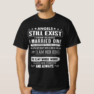 JAG ÄR HENNES KUNG HON ÄR MIN HELA VÄRLD 00 T SHIRT