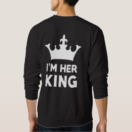 Jag är Hennes Kung Lång Ärmad Tröja