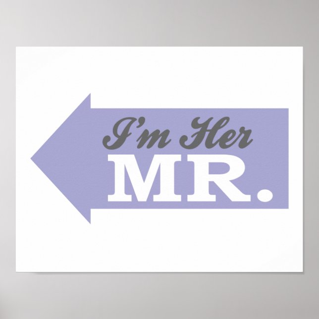 Jag är hennes Mr. (Violet Arrow) Poster (Framsidan)