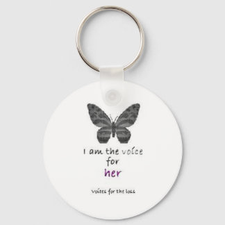 Jag är hennes röst nyckelring