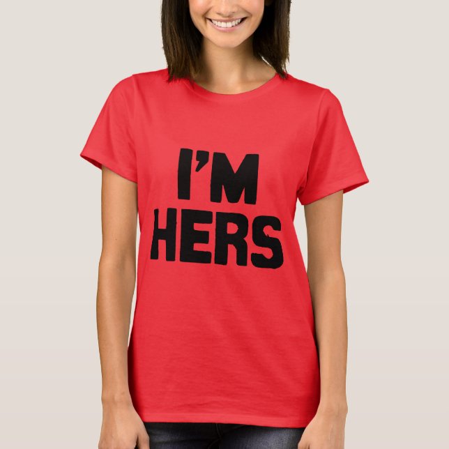 JAG ÄR HENNES TEE (Framsida)