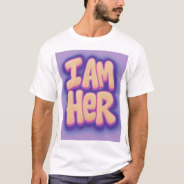 Jag är HER-BOLD-bekräftelsetjänst för köer T Shirt