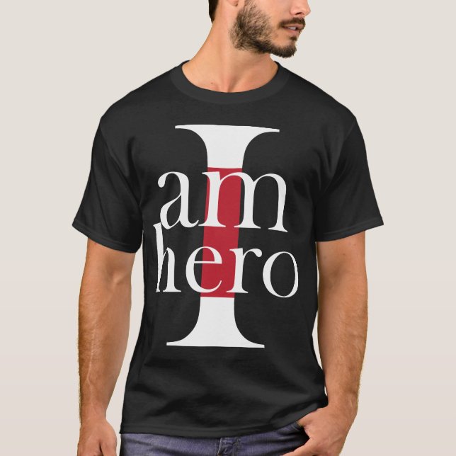 JAG ÄR HERO T SHIRT (Framsida)