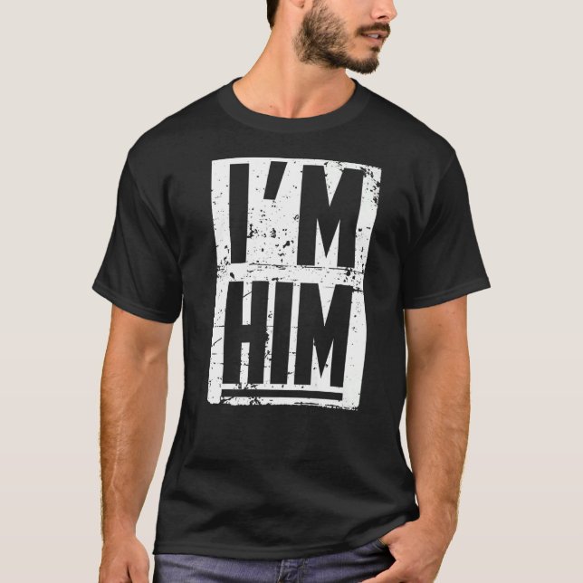 Jag är HIM-premie T Shirt (Framsida)
