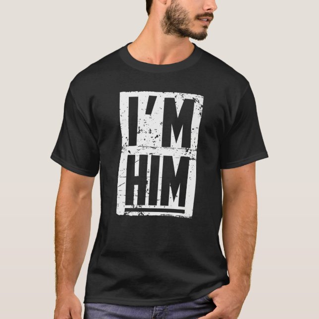 Jag är HIM-premie T Shirt (Framsida)