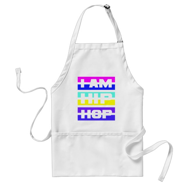 Jag är Hip hop apron Förkläde (Framsidan)