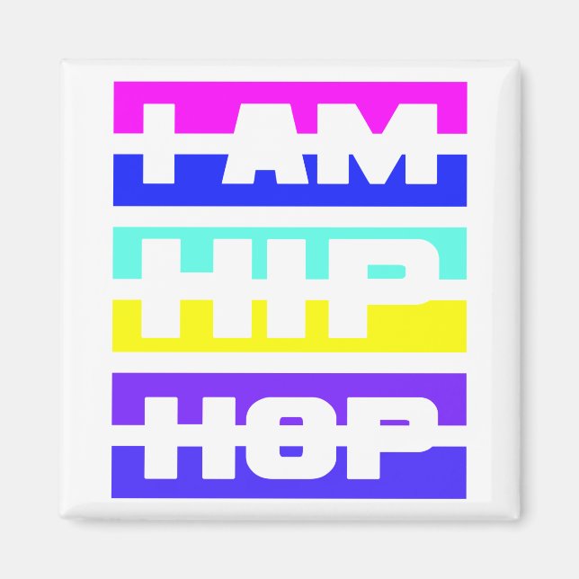 Jag är Hip hop magnet (Framsidan)