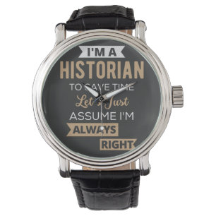 Jag är historiker till Spara Time Låt oss bara ant Armbandsur