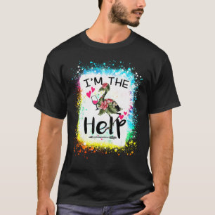 Jag är hjälpen om borttappad eller full Bestie Tie T Shirt