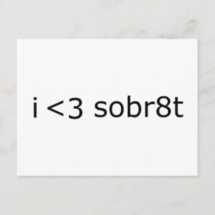 Jag är hjärtskärpa vykort