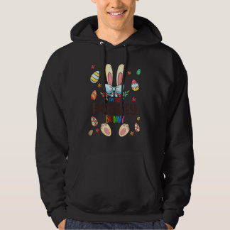 Jag är Hockey Bunny Påsk Day Matching Familj Eg Hoodie