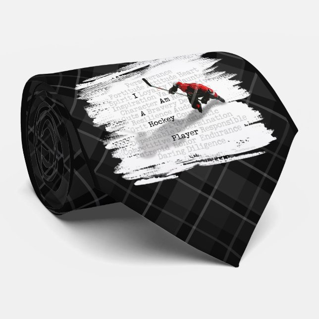 Jag är Hockey Player slips (Rullad)