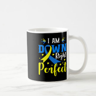 Jag är Höger Perfekt Syndrome Awareness Family Kaffemugg