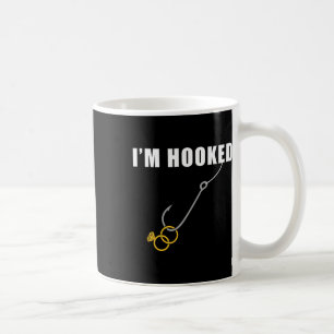 Jag är Hooked Förlovningsring Bröllop Forsi Kaffemugg
