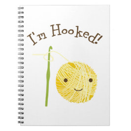 Jag är Hooking Anteckningsbok Med Spiral