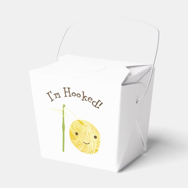 Jag är Hooking Presentaskar (Framsidan Sidan)