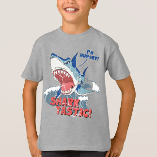 Jag är Hungrig Shark Tastic Baby T-shirt