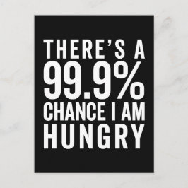 Jag är Hungrig. Vykort