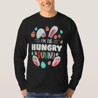 Jag är Hungriga Bunny Matching Family Påsk Party T Shirt