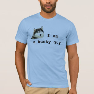 Jag är Husky Guy Hund T-Shirt