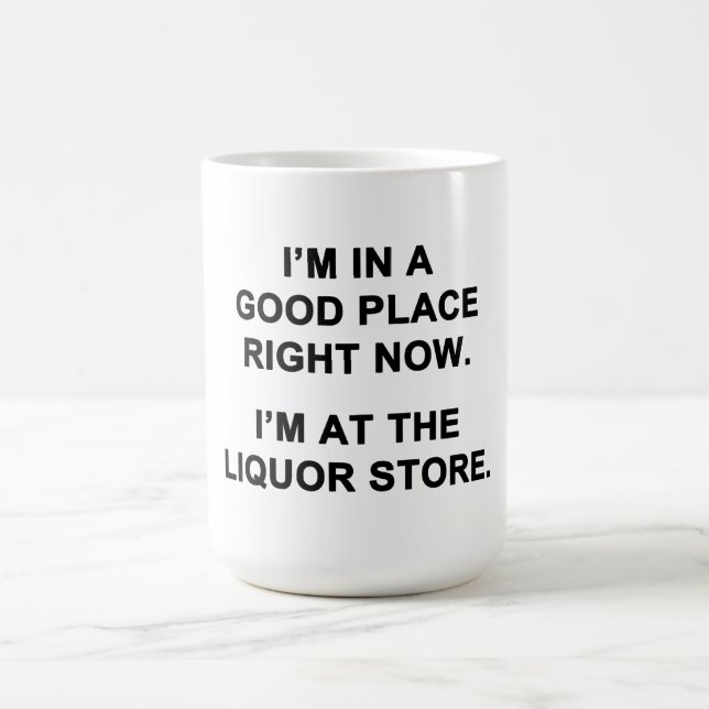 Jag är i Bra Ställe Höger nu Kaffemugg (Center)