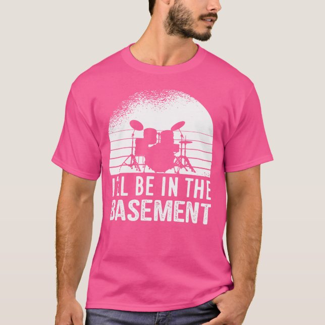 Jag är i Cellar-trumman T Shirt (Framsida)
