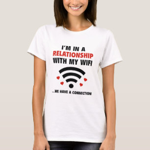 Jag är i en relation t shirt
