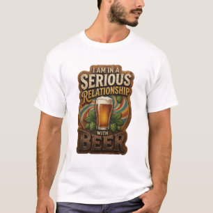 JAG ÄR I ETT ALLVARLIGT FÖRHÅLLANDE MED ÖL v5 T Shirt