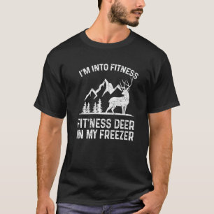 Jag är i Fitness Fit'ness Hjort i min fryshus T Shirt