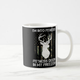 Jag är i Fitness Fitness Hjort i min frysjägare Kaffemugg