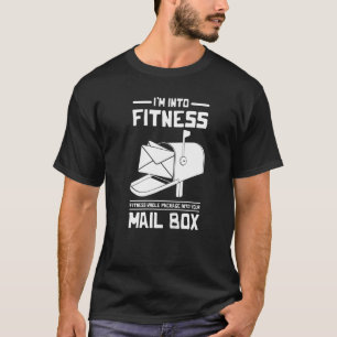 Jag är i Fitness Fitness Paket Postal Service Po T Shirt