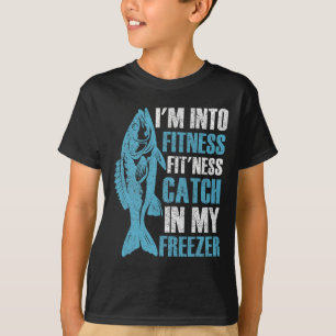 Jag är i Fitness Funny Fishing Fisherman Manar Ton T Shirt