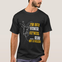Jag är i Fitness Hjort Freezer Funn T Shirt