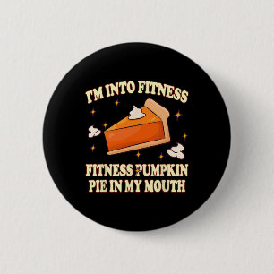 Jag är i Fitness Pumpkin Paj i min munsverkare Knapp