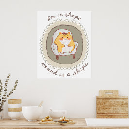 Jag är i form poster