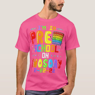 Jag är i förskolan tisdagen den 22 februari t shirt