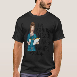 Jag är i grund och botten glad och glad.. t shirt