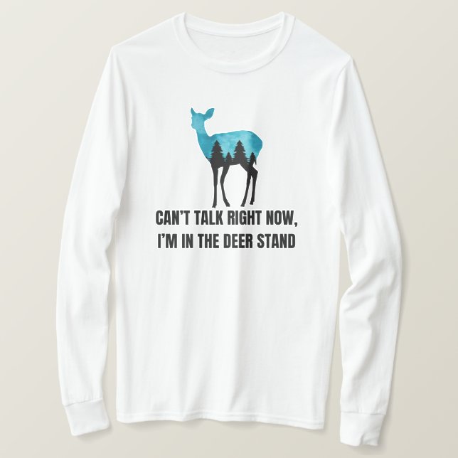 Jag är i Hjorten | Hjort Hunting Gift T Shirt (Design framsida)